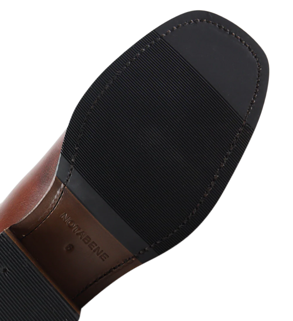 Achilla støvler, brun læder - Image 6