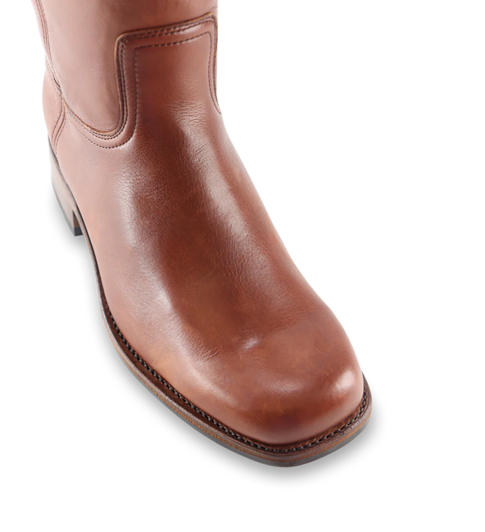 Achilla støvler, brun læder - Image 7