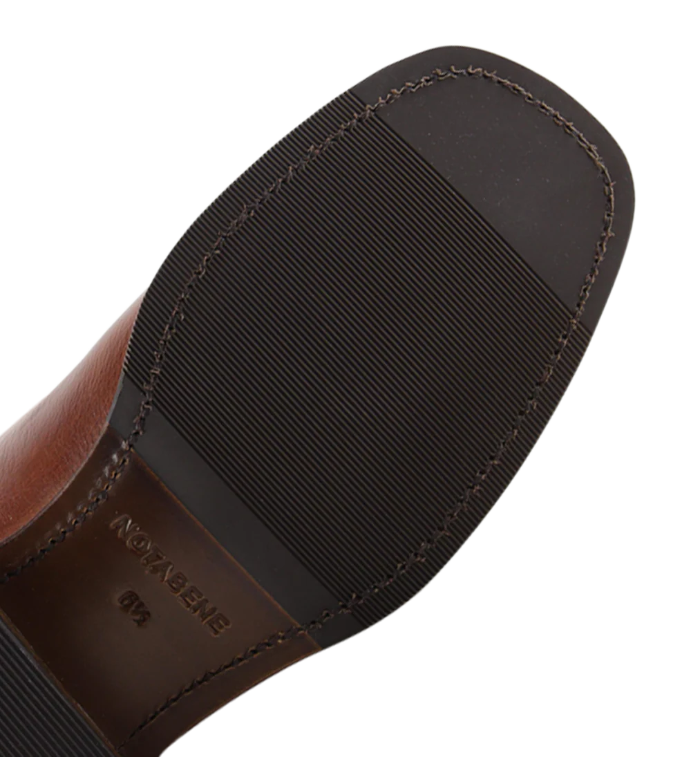 Achilles støvler, brun læder - Image 7