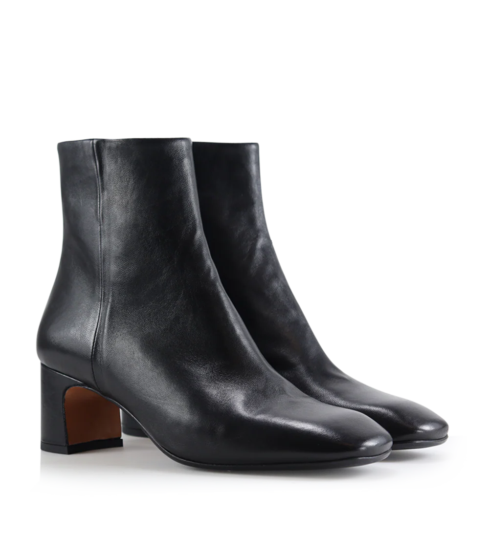 Alex 55 støvler, sort læder - Image 3