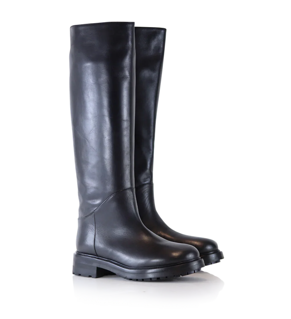 Alva II støvler, sort læder - Image 3