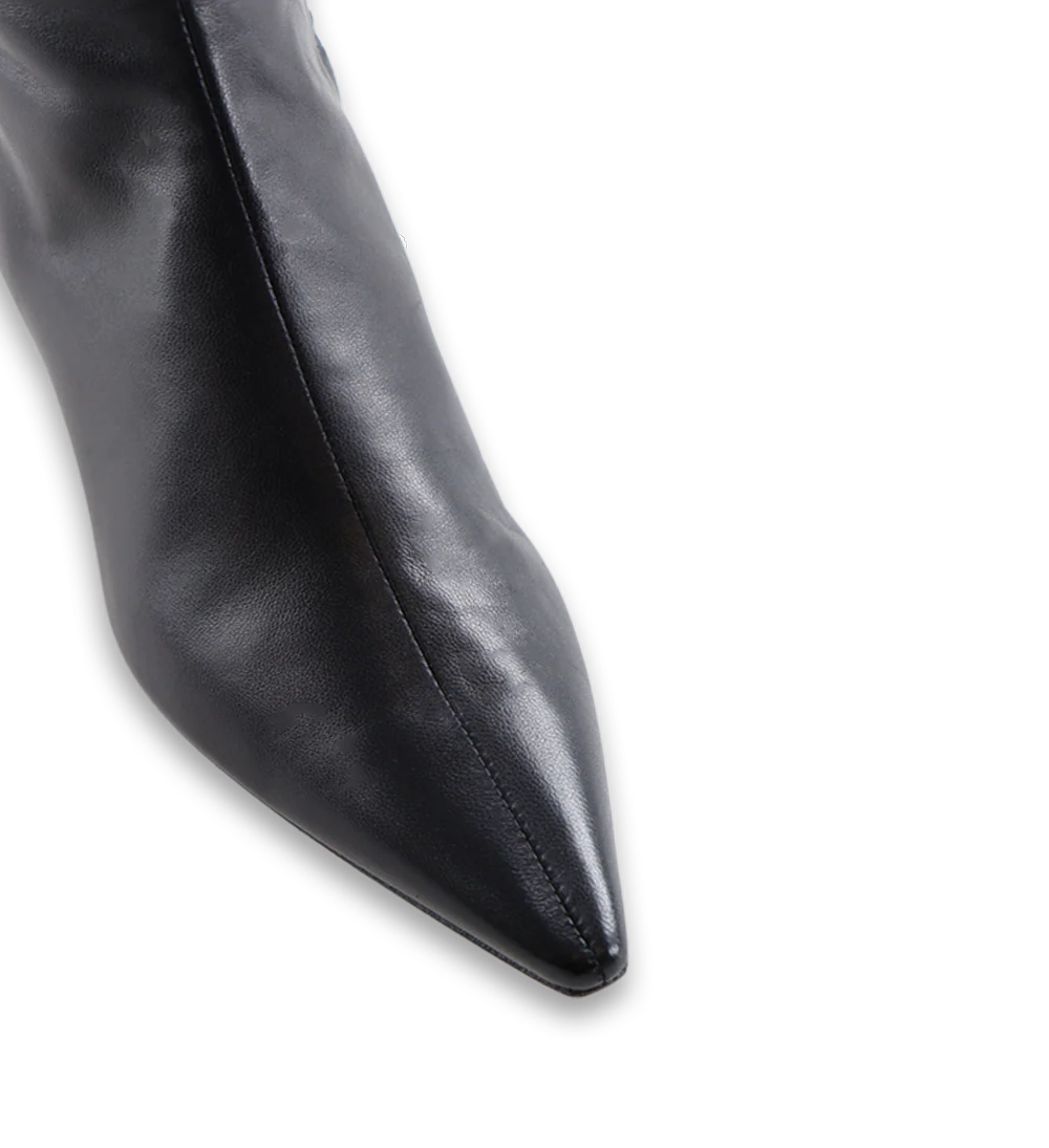 Brenda 45 støvler, sort læder - Image 6