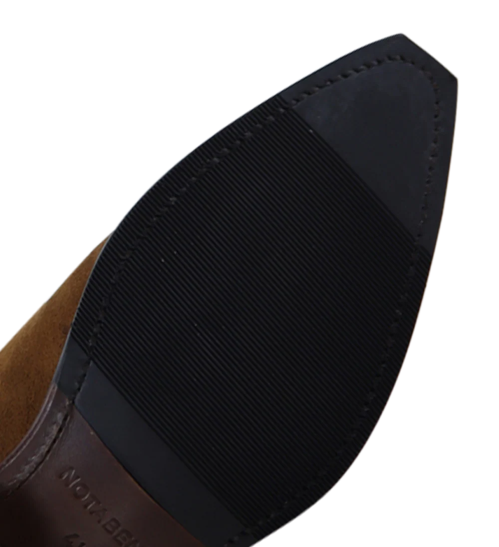 Diego 30 cowboy støvler, brun ruskind - Image 7