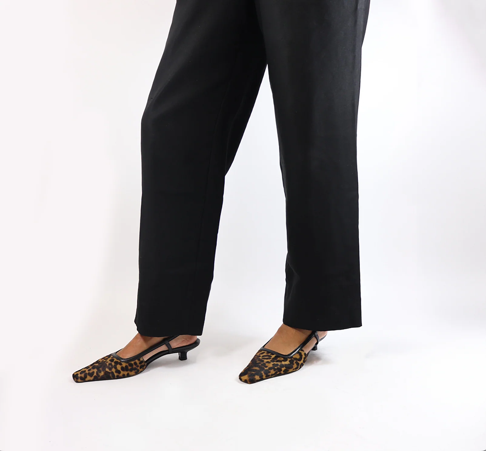 Elena 35 slingback stiletter, Leopard - Image 7