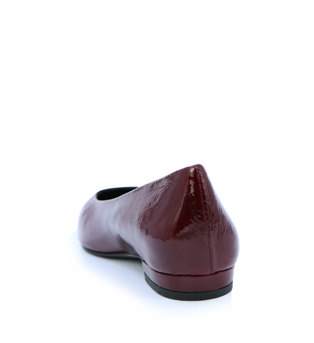 Gisla ballerina, bordeaux lak - Image 4