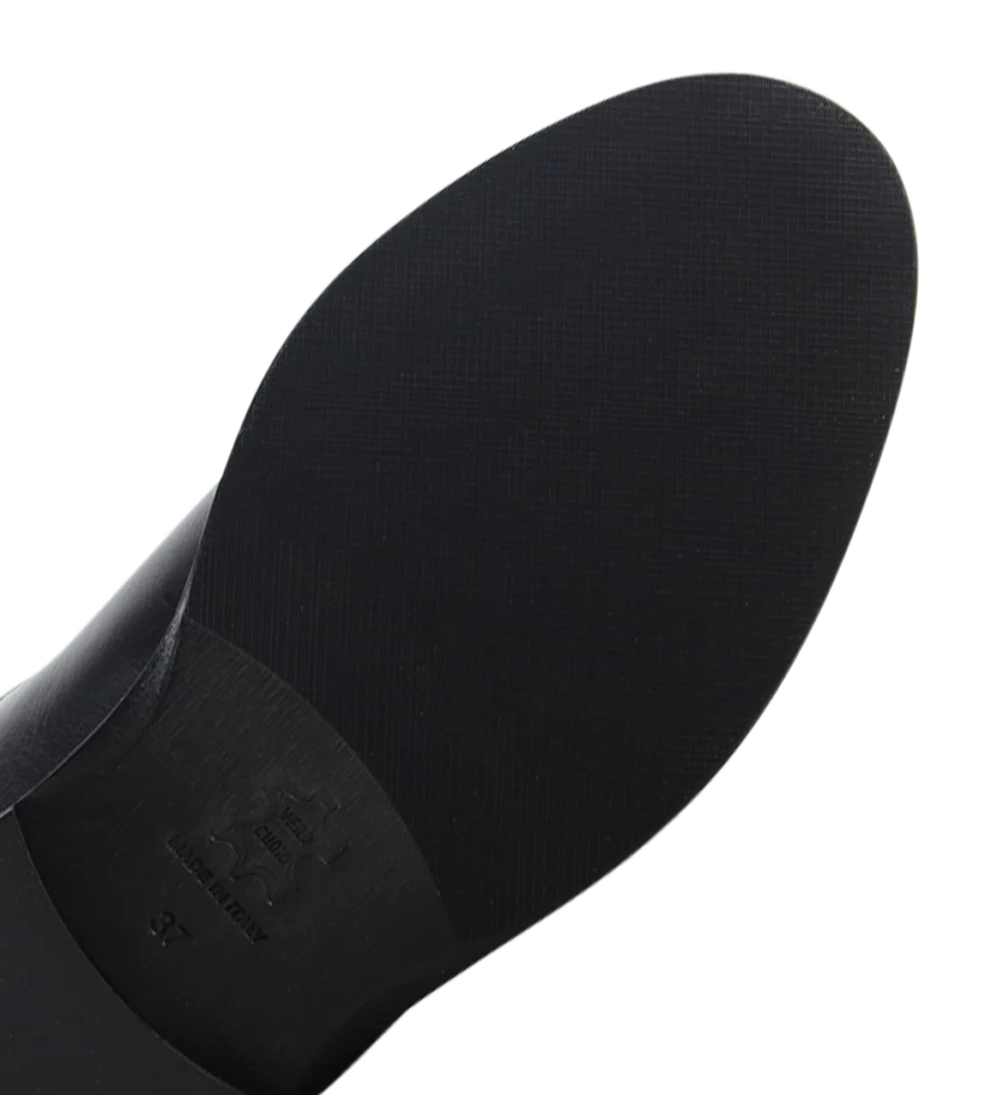 Iliana støvler, sort læder - Image 4