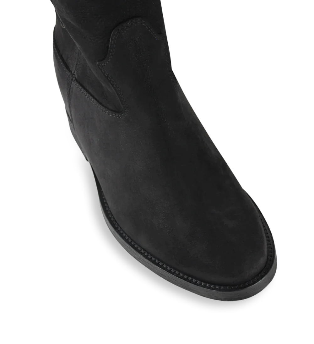 Isa 30 støvler, sort nubuck - Image 6