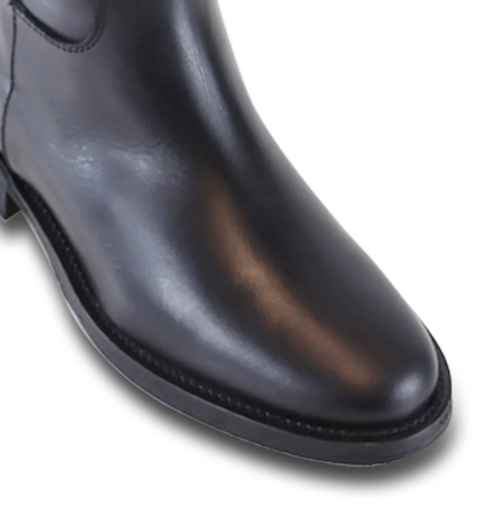 Isabel støvler, sort læder - Image 5