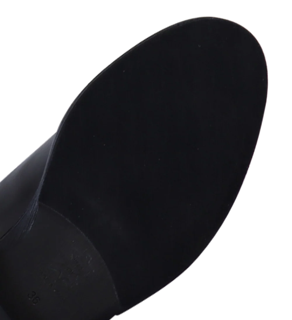 Isabel støvler, sort læder - Image 6