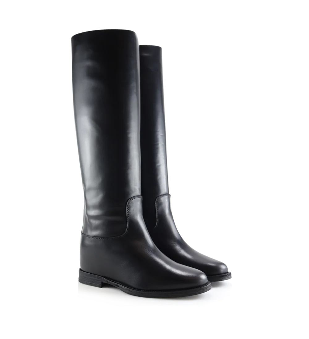 Isadora 30 støvler, sort læder - Image 3
