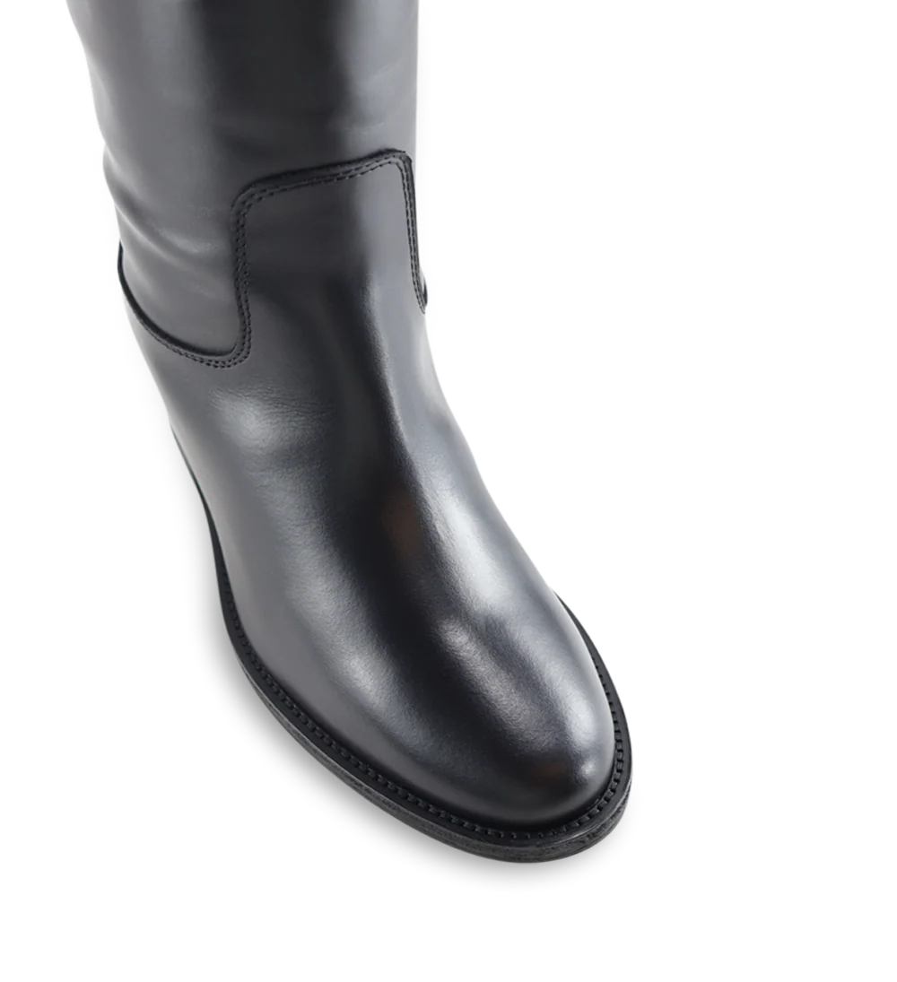 Isadora 30 støvler, sort læder - Image 6