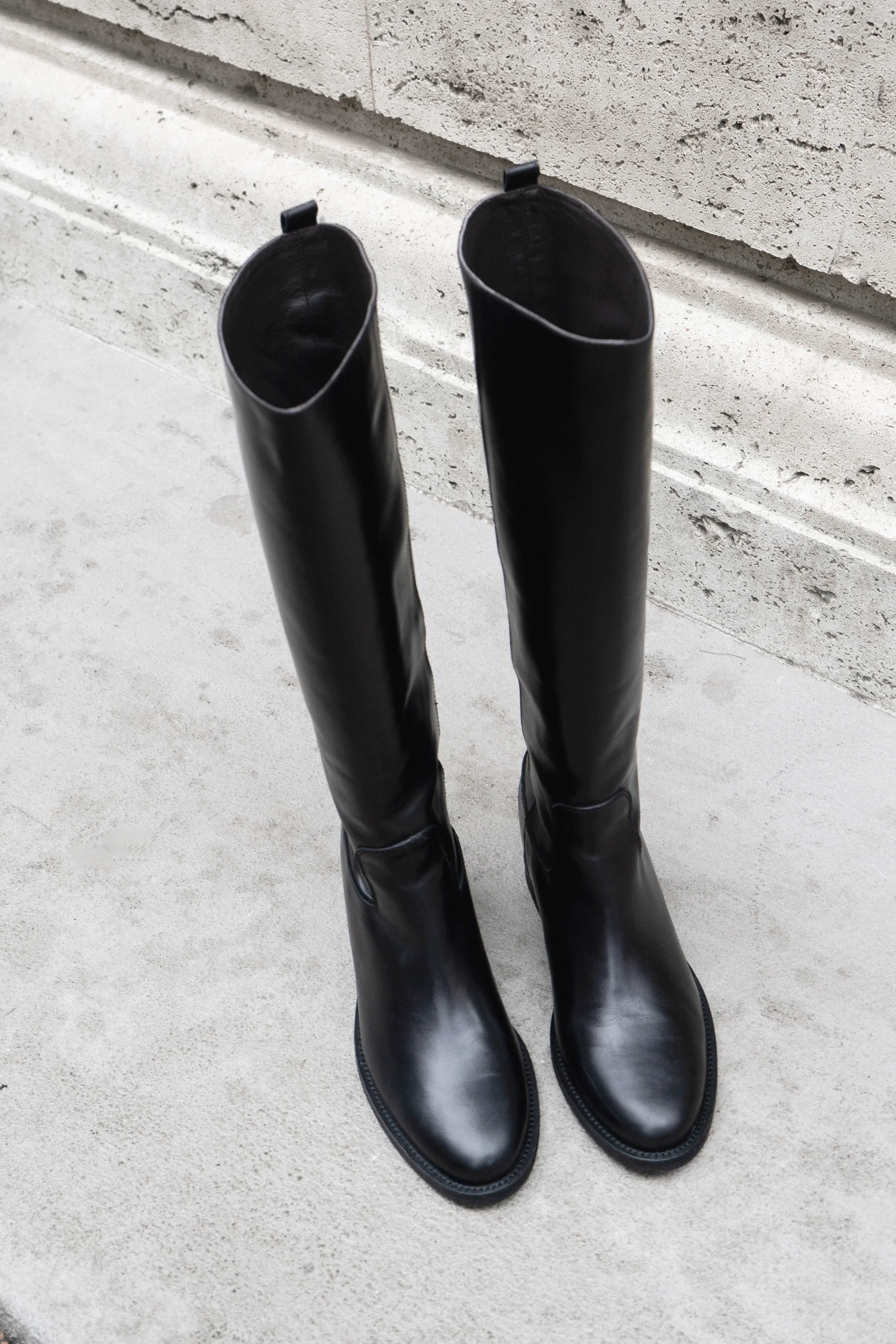 Isadora 30 støvler, sort læder - Image 8