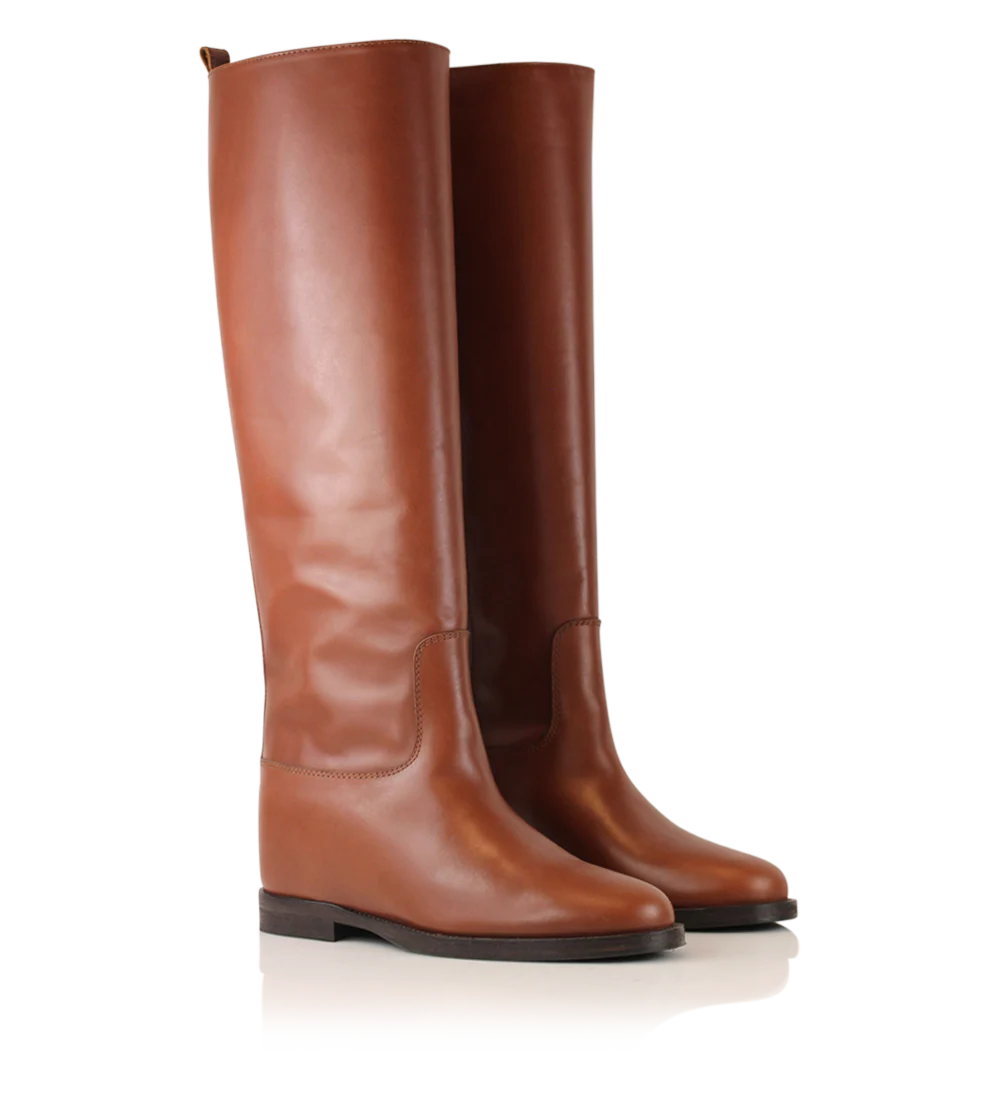 Isadora 30 støvler, brun læder - Image 3