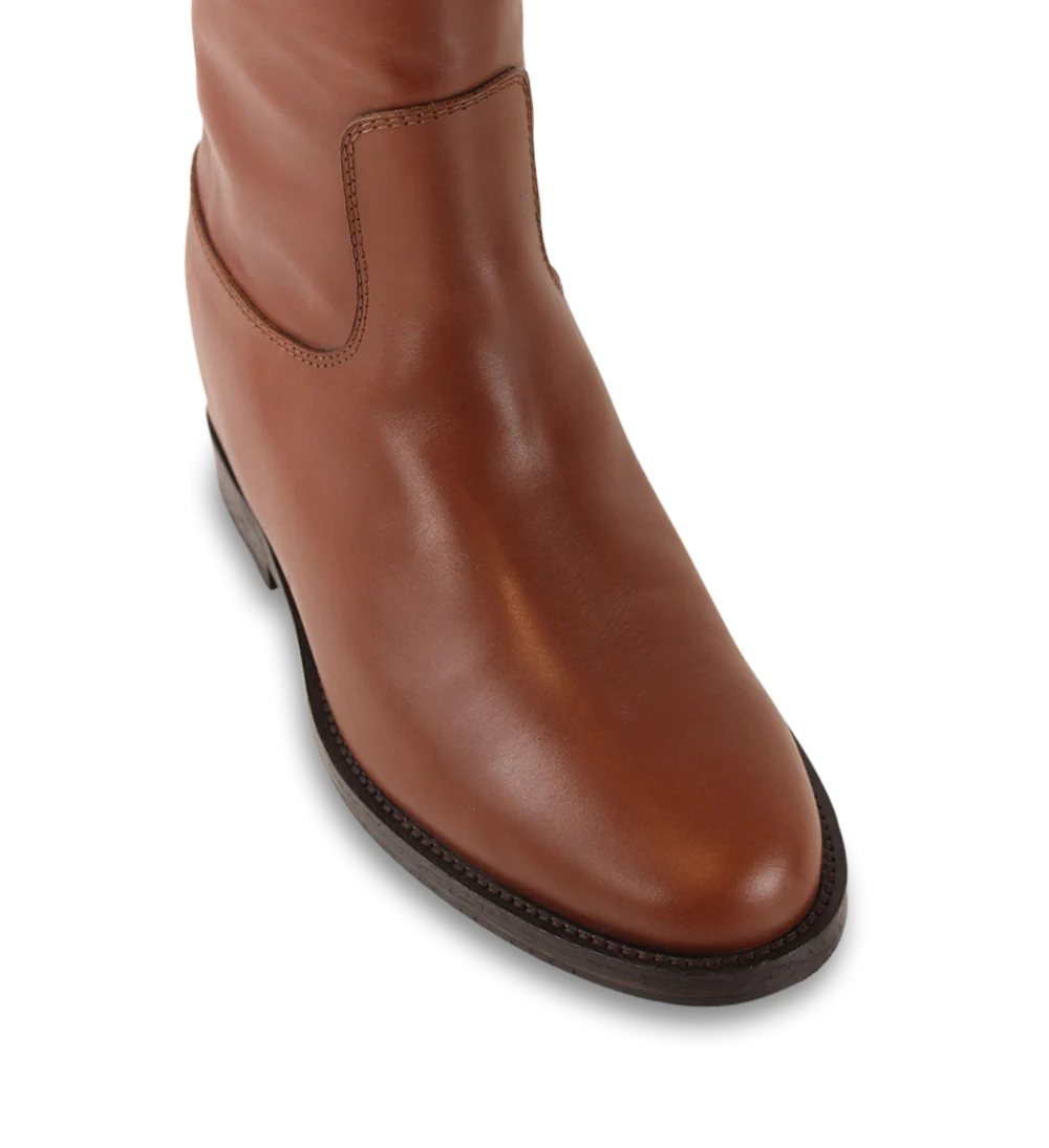 Isadora 30 støvler, brun læder - Image 6