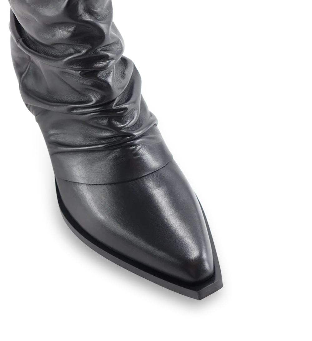 Luciana 50 støvler, sort læder - Image 6