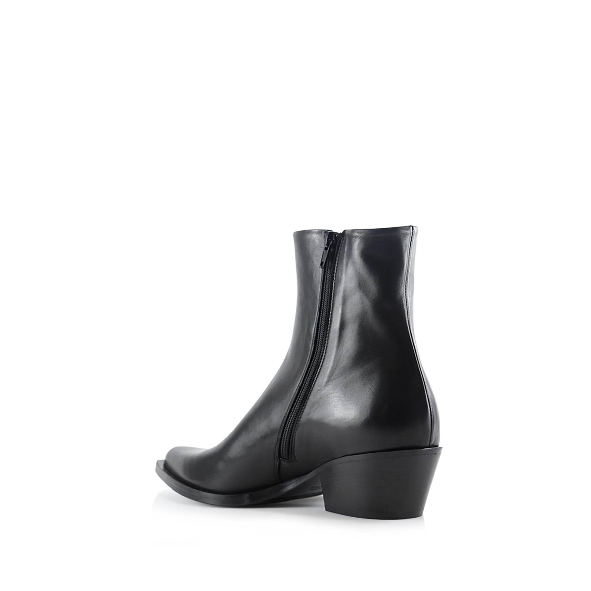 Lucy 50 støvler, sort læder - Image 6