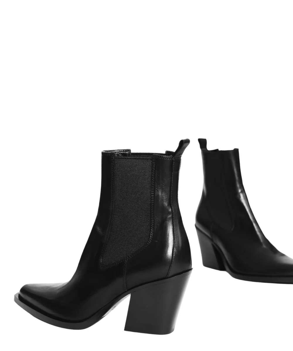 Lulu 70 støvler, sort læder - Image 3