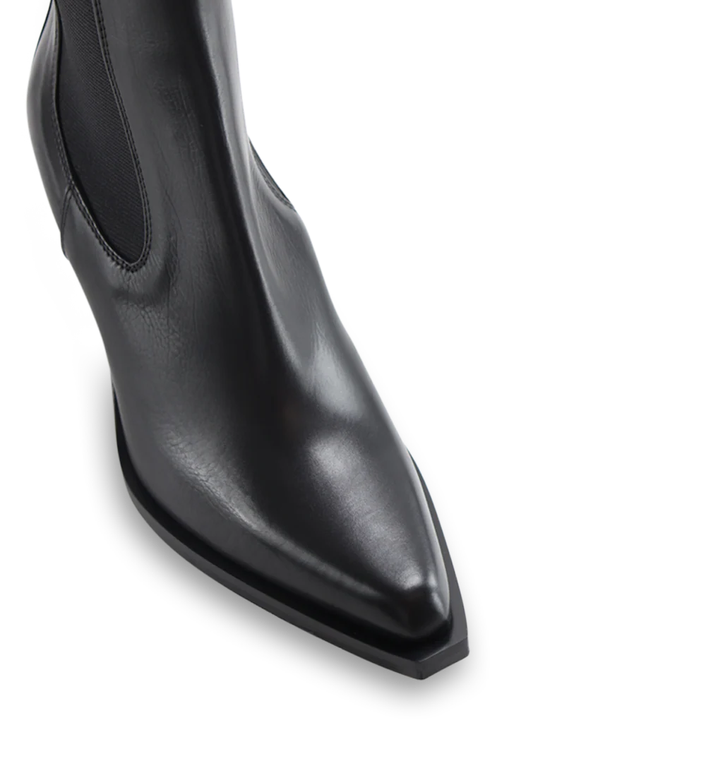 Lulu 70 støvler, sort læder - Image 6