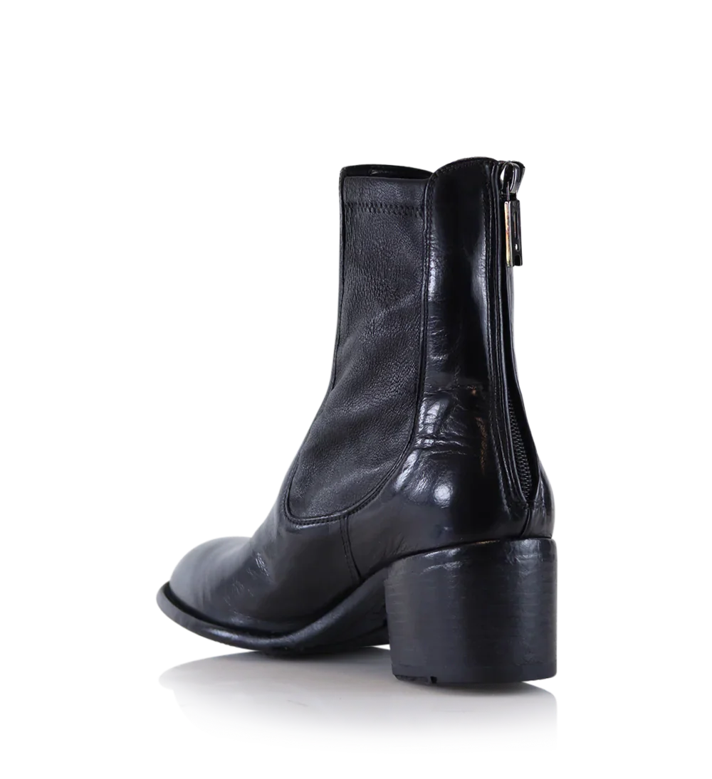 Norma 50 chelsea støvler, sort læder - Image 4
