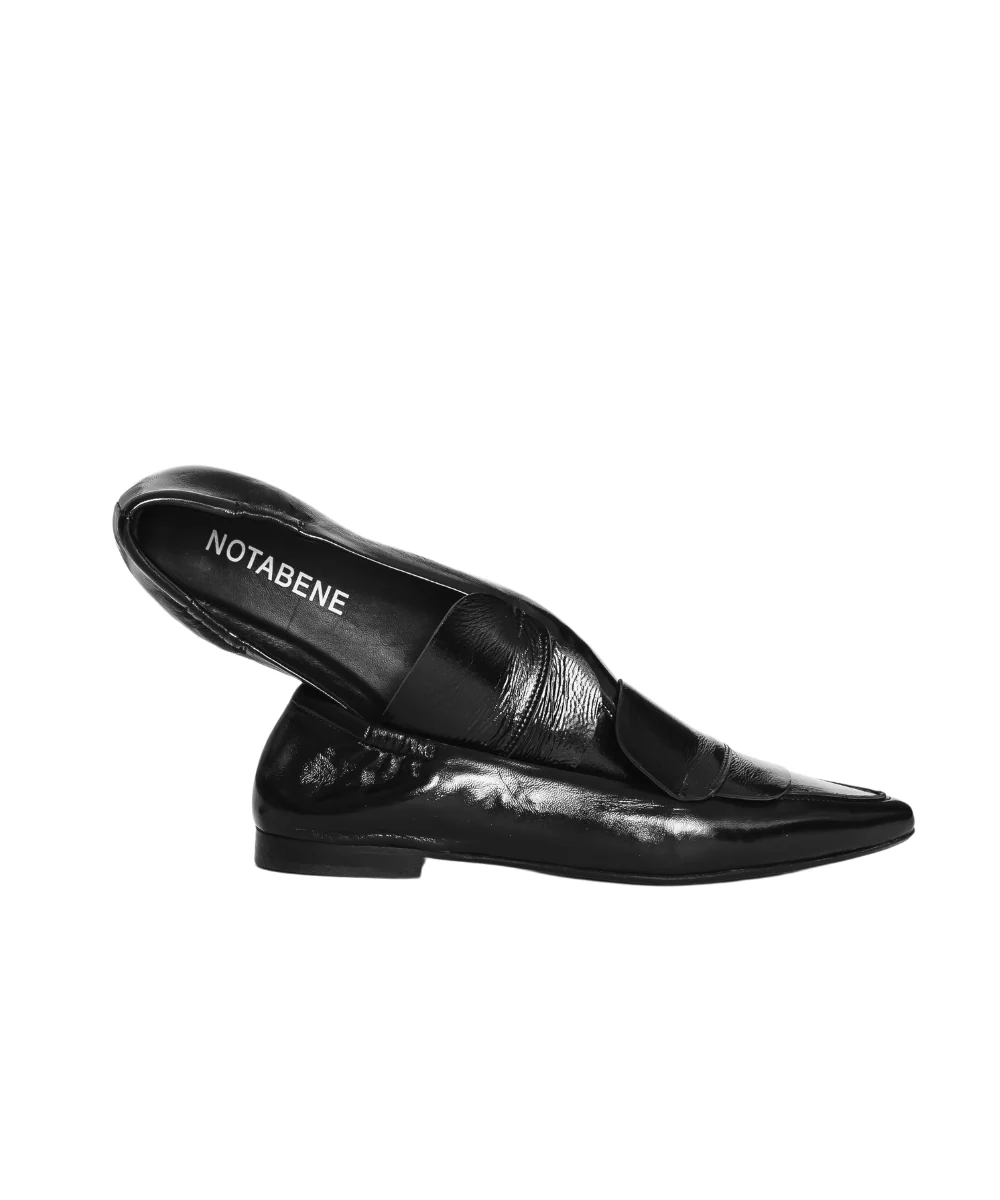 Romy II loafers, sort lak - Image 3