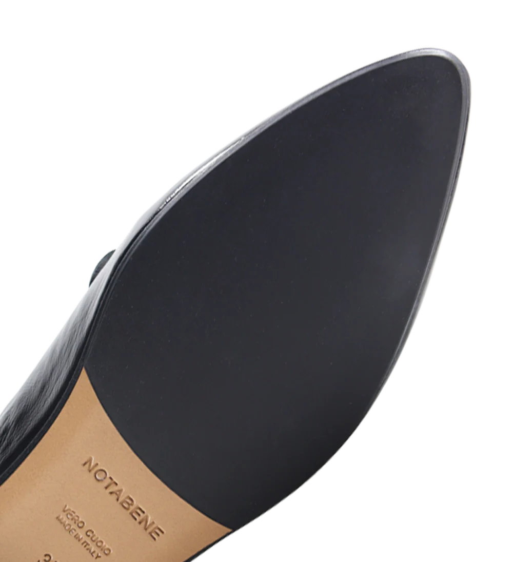 Romy II loafers, sort lak - Image 5