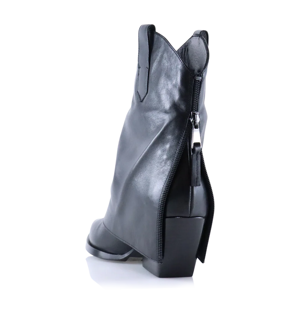 Zorro 60 støvler, sort læder - Image 5