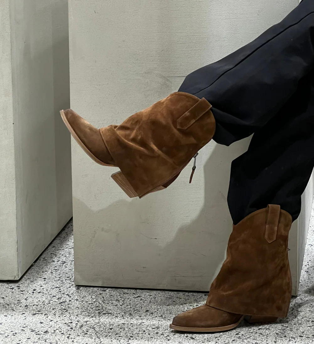 Zorro 60 støvler, lys brun ruskind - Image 3