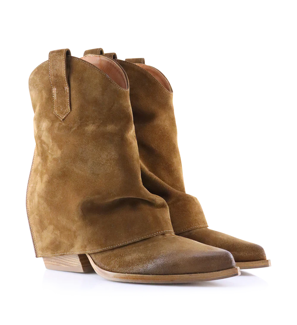 Zorro 60 støvler, lys brun ruskind - Image 5