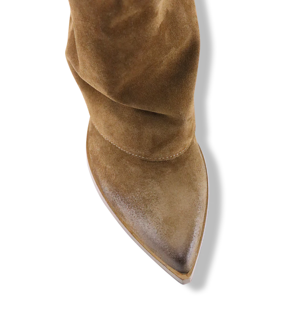 Zorro 60 støvler, lys brun ruskind - Image 8